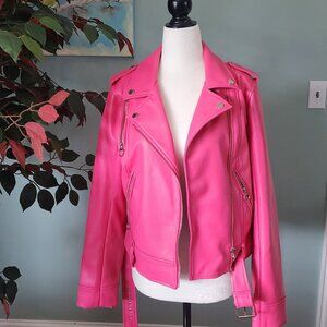Blackmilk Pink Moto Jacket